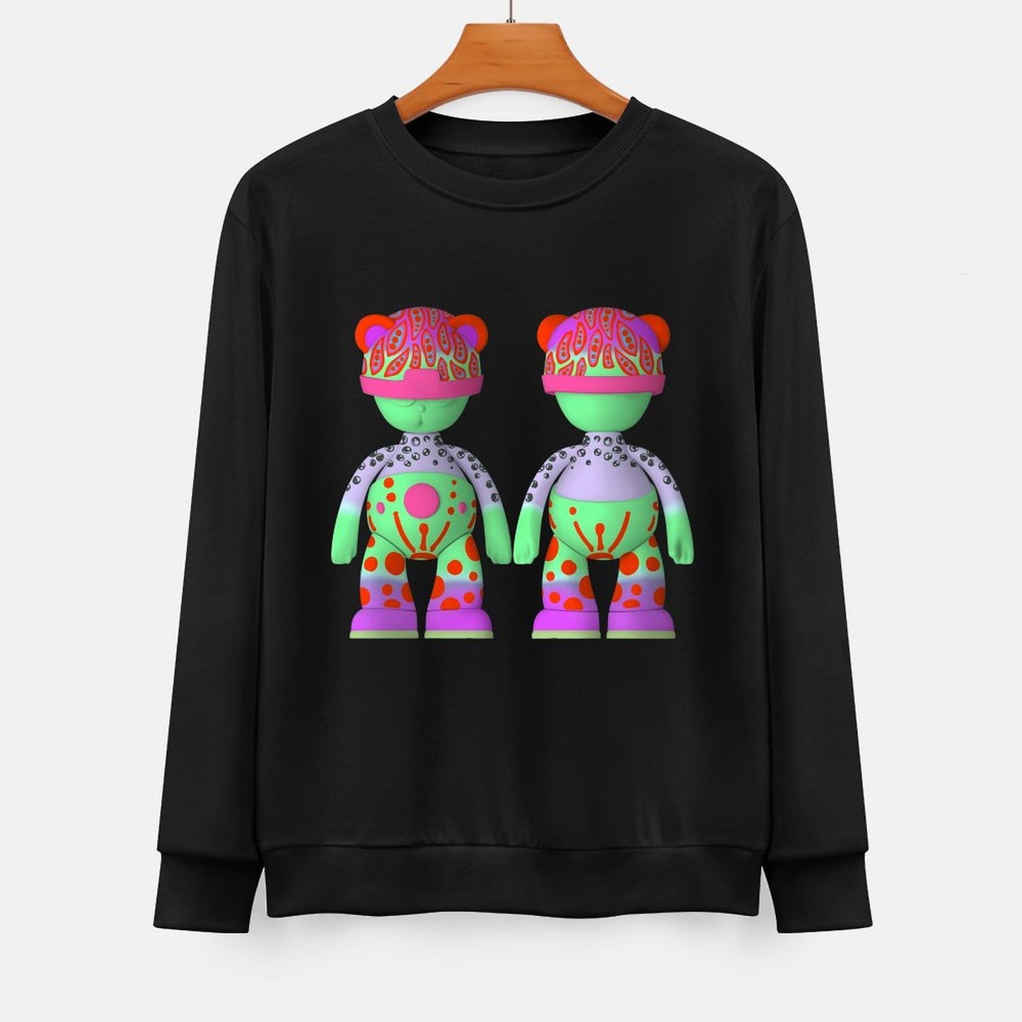 IPIB 250g Crew Neck Long Sleeve Sweatshirt Front GraphicCrew Neck Long Sleeve Sweatshirt6000079-3