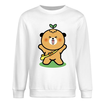 Front Patterned Long Sleeve TopSeamless EasyStyle