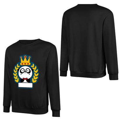 Front Patterned Long Sleeve TopEasy-Care Moisture-Wicking