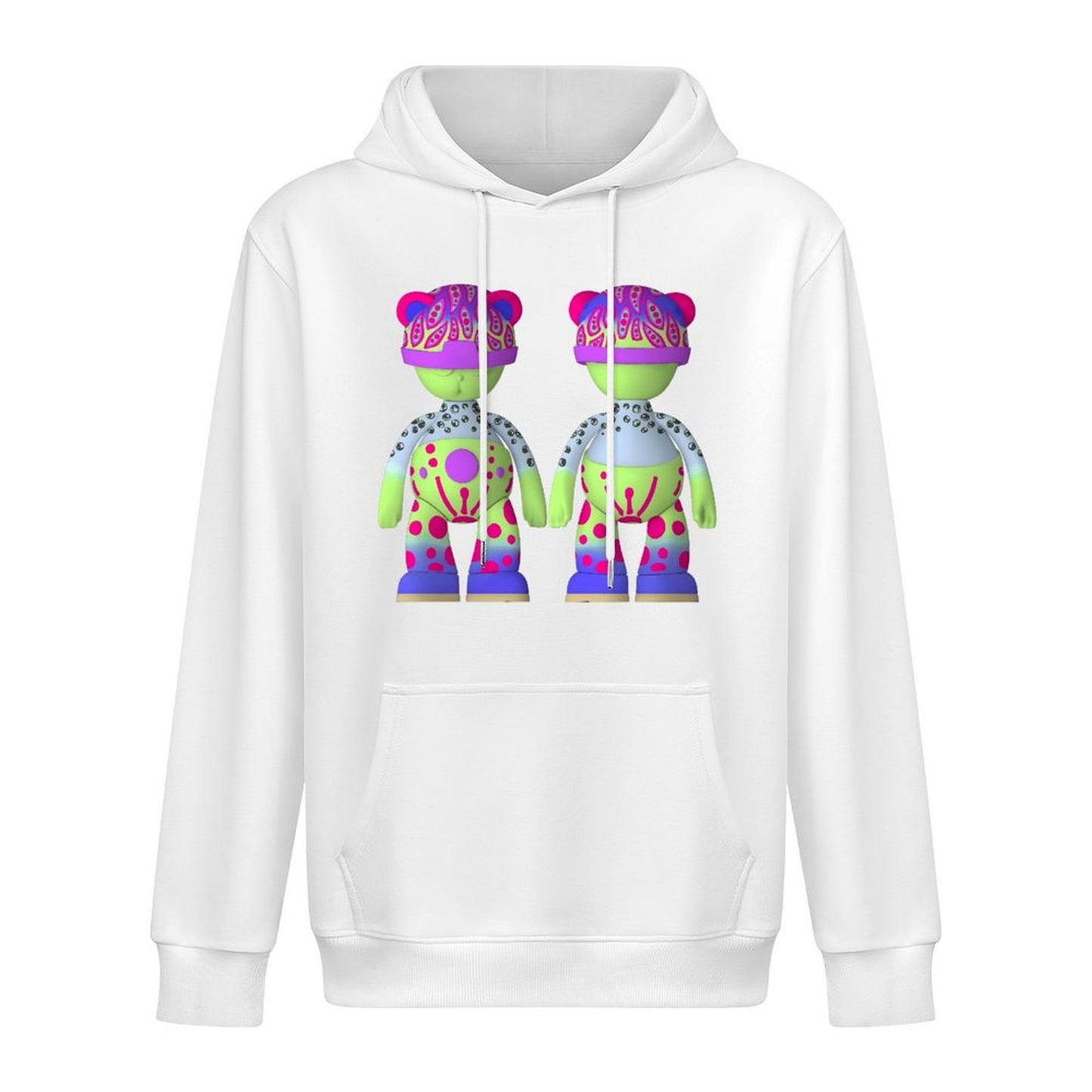 Hoodie Front Pattern Simple