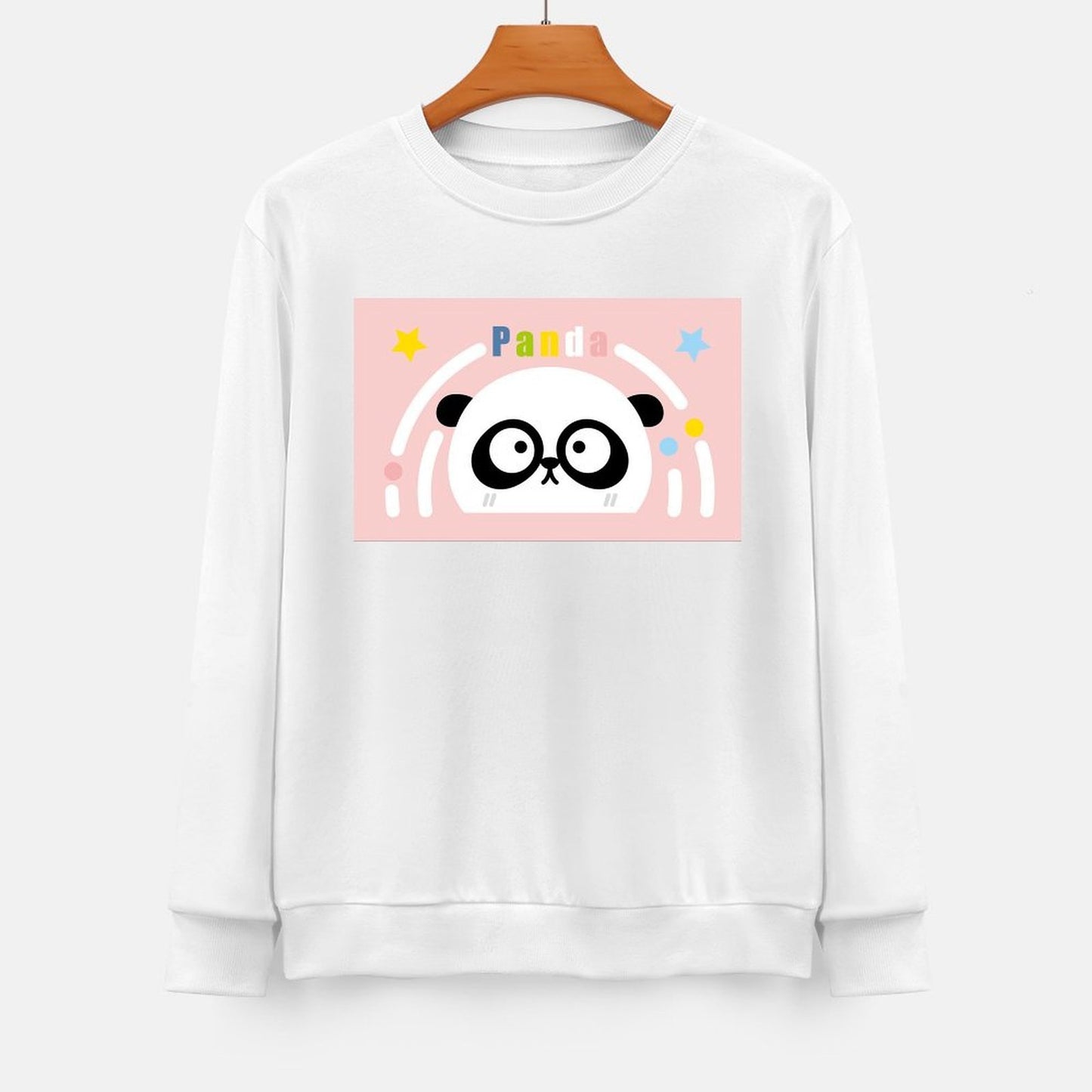 Front Patterned Long Sleeve TopStreetStyle Classic