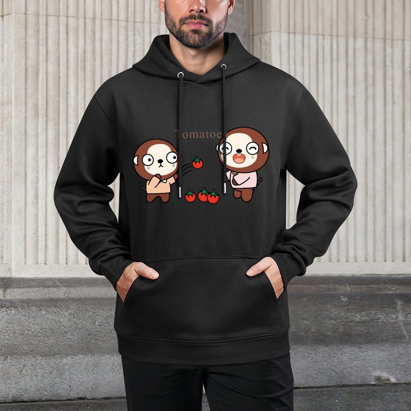 IPBR 250g Hooded Pocket Sweatshirt Front GraphicMen's Hooded  Sweatshirt4001490