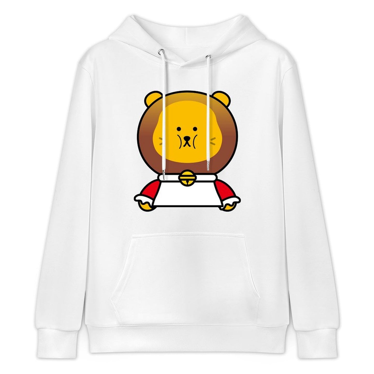 Retro Pure Front Graphic Hoodies