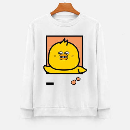 Front Patterned Long Sleeve TopSimple Premium Finish