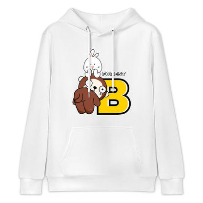 Double-Stitched Lifestyle Front Graphic Hoodies