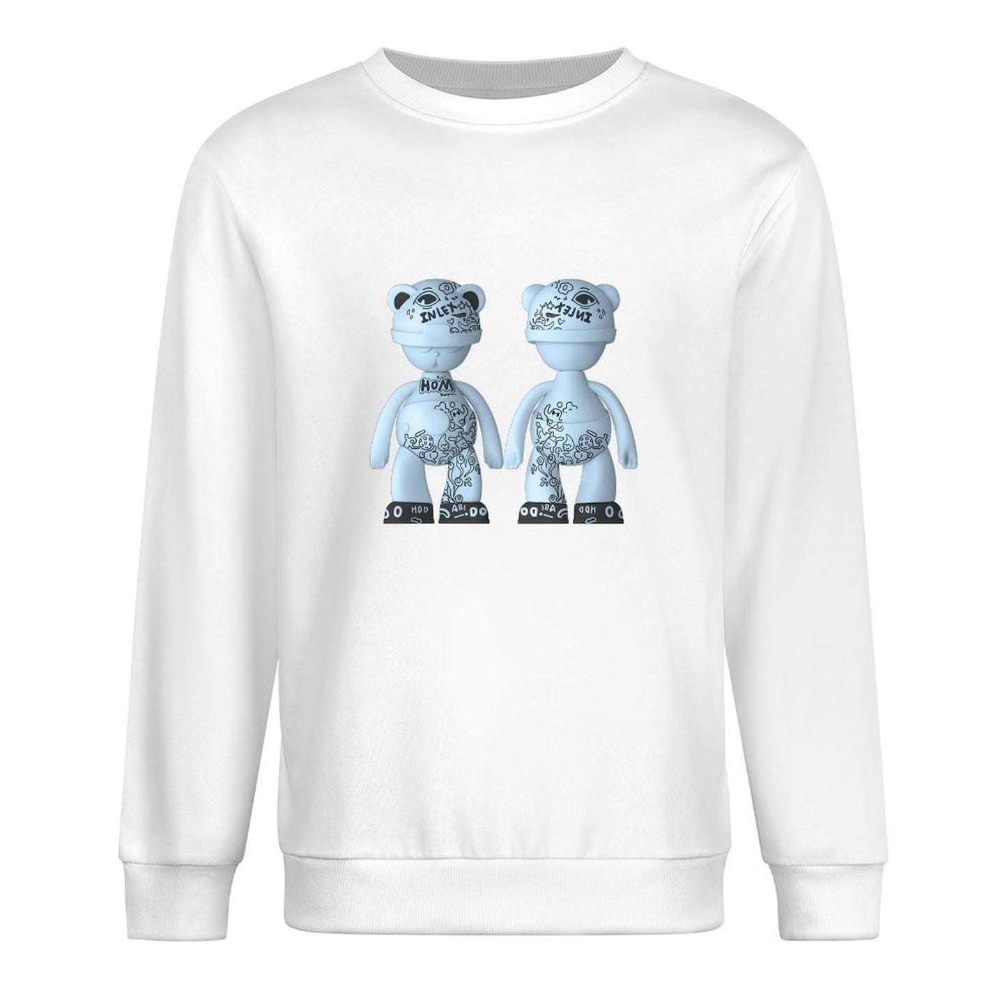 IPIB 250g Crew Neck Long Sleeve Sweatshirt Front GraphicCrew Neck Long Sleeve Sweatshirt6000082-2
