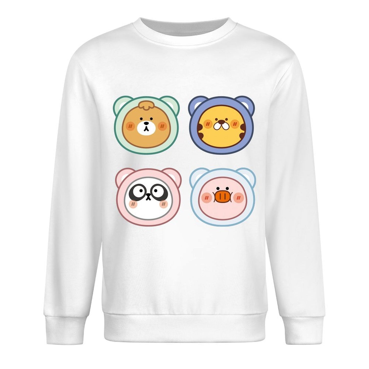 Front Patterned Long Sleeve TopSeries Bold