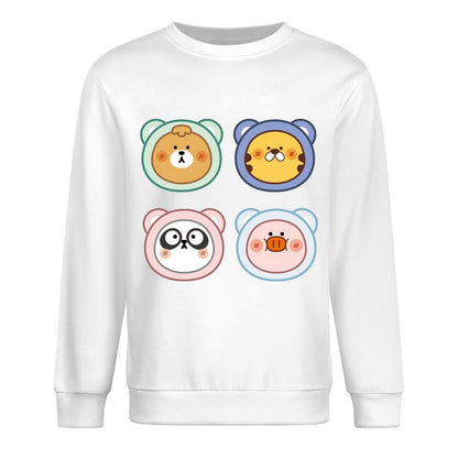 Front Patterned Long Sleeve TopSeries Bold