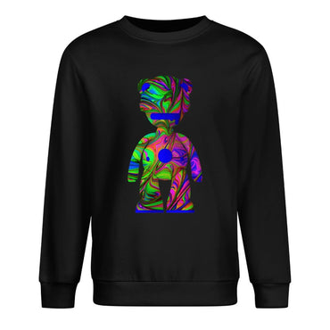 Long Sleeve With Front PatternCrisp Print Heat-Transfer