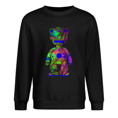 Long Sleeve With Front PatternCrisp Print Heat-Transfer