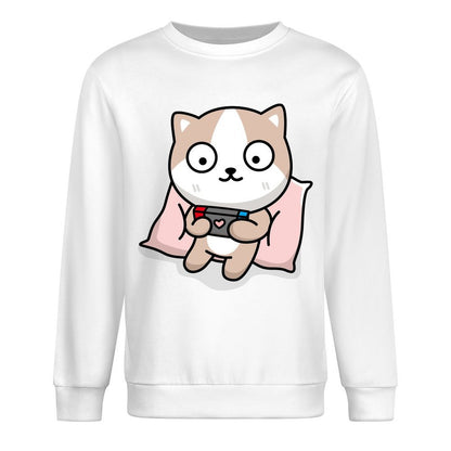 Front Patterned Long Sleeve TopStudio SoftFeel