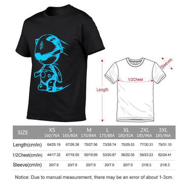 Inlex Bear T-shirtsStreetStyle Double-Stitched T-Shirt