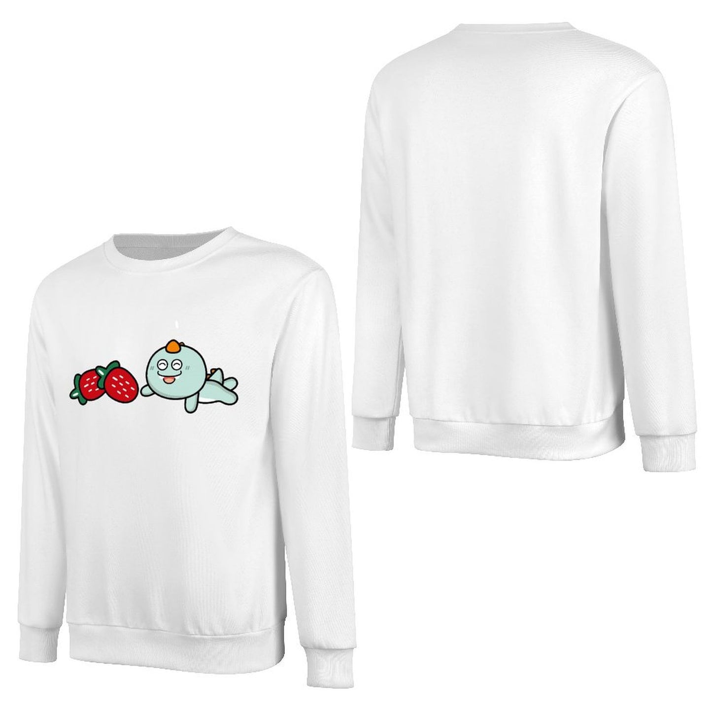 Front Patterned Long Sleeve TopDaily EverydayWear