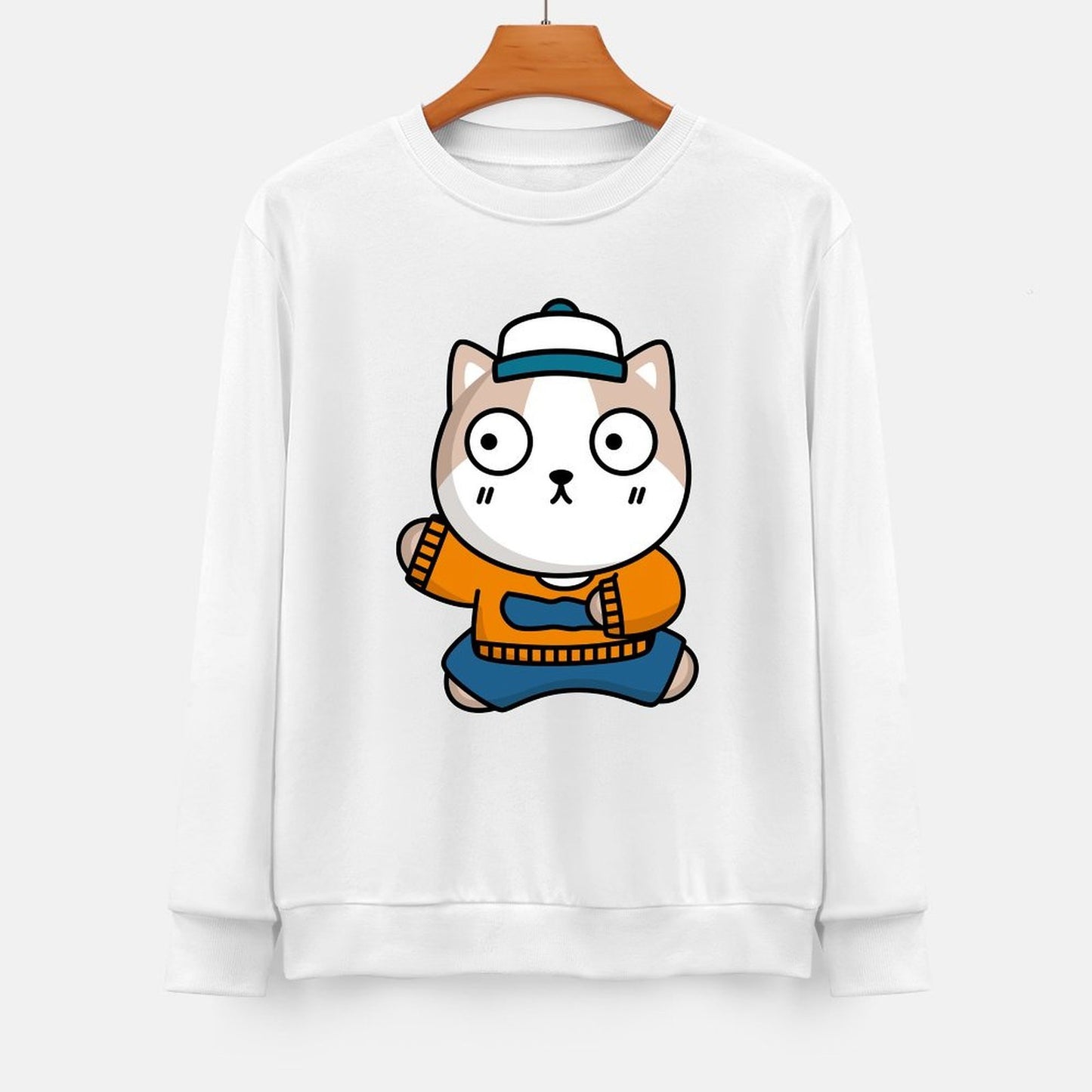 Front Patterned Long Sleeve TopMinimal Seamless