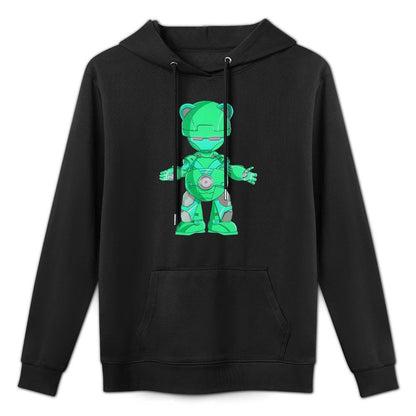 Hoodie Front PatternTear-Resistant Relaxed