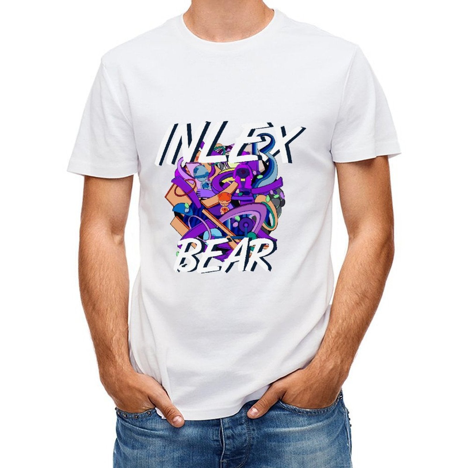 Inlex Bear T-shirtsTear-Resistant ComfortFit T-Shirt