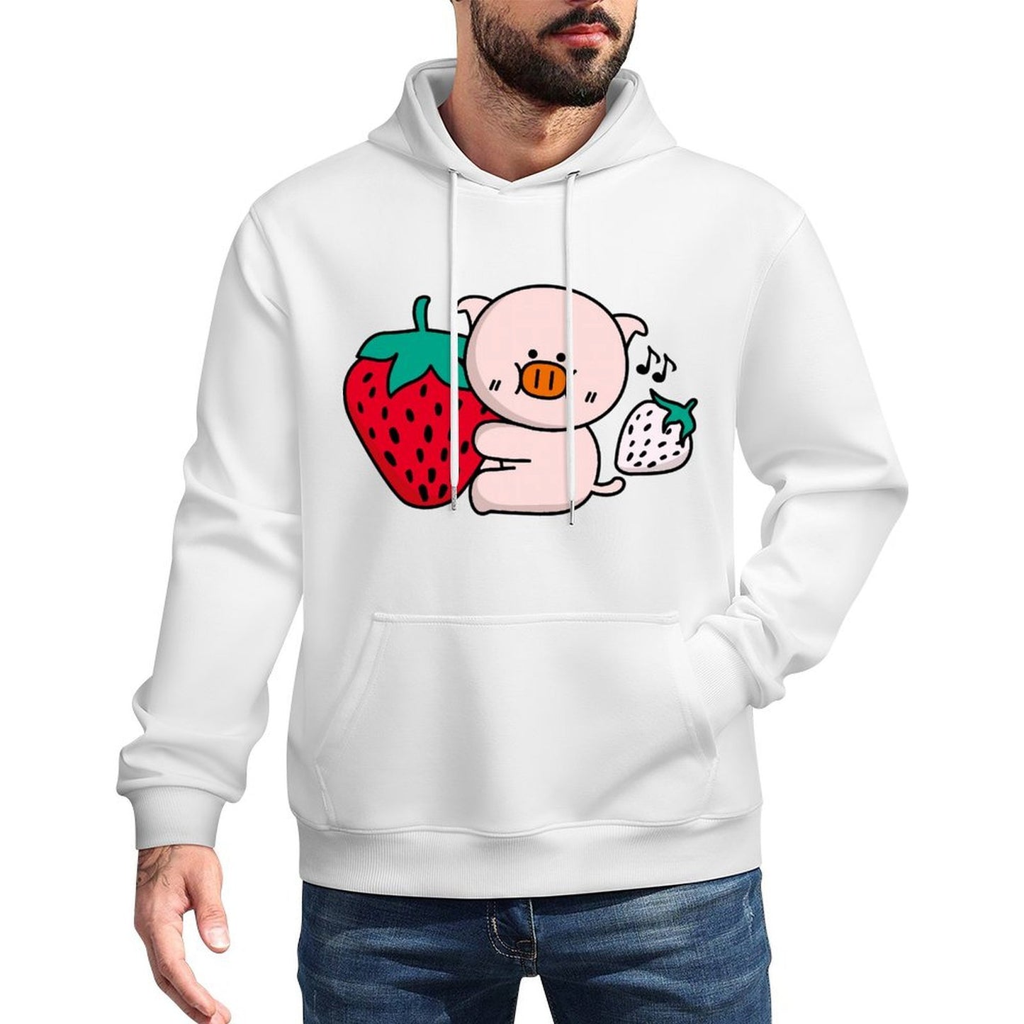 Retro ActiveStyle Front Graphic Hoodies