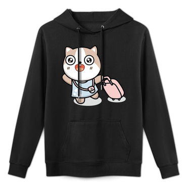 Crewneck Printing Front Graphic Hoodies