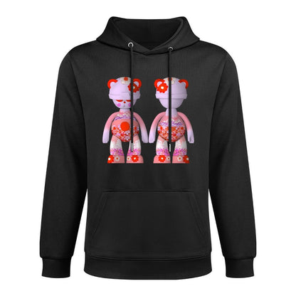 IPIB 250g Hooded Pocket Sweatshirt Front GraphicMen's Hooded  Sweatshirt6000080-2