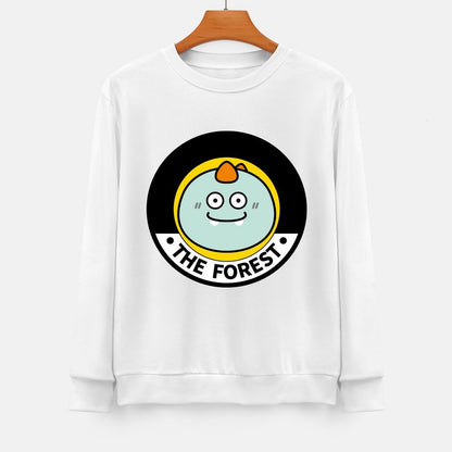 Front Patterned Long Sleeve TopNeutral BasicSeries