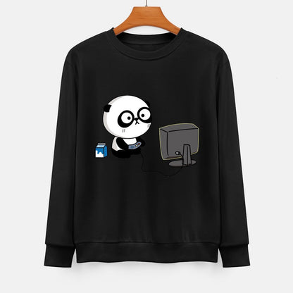  Front Patterned Long Sleeve TopCasual RegularFit