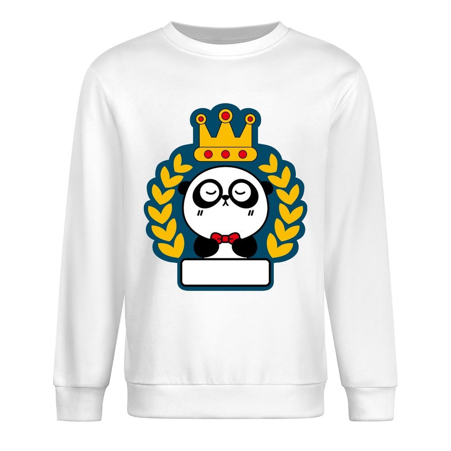 Front Patterned Long Sleeve TopEasy-Care Moisture-Wicking