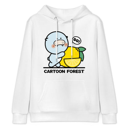 Front Graphic HoodiesRelaxed Batch-Printed