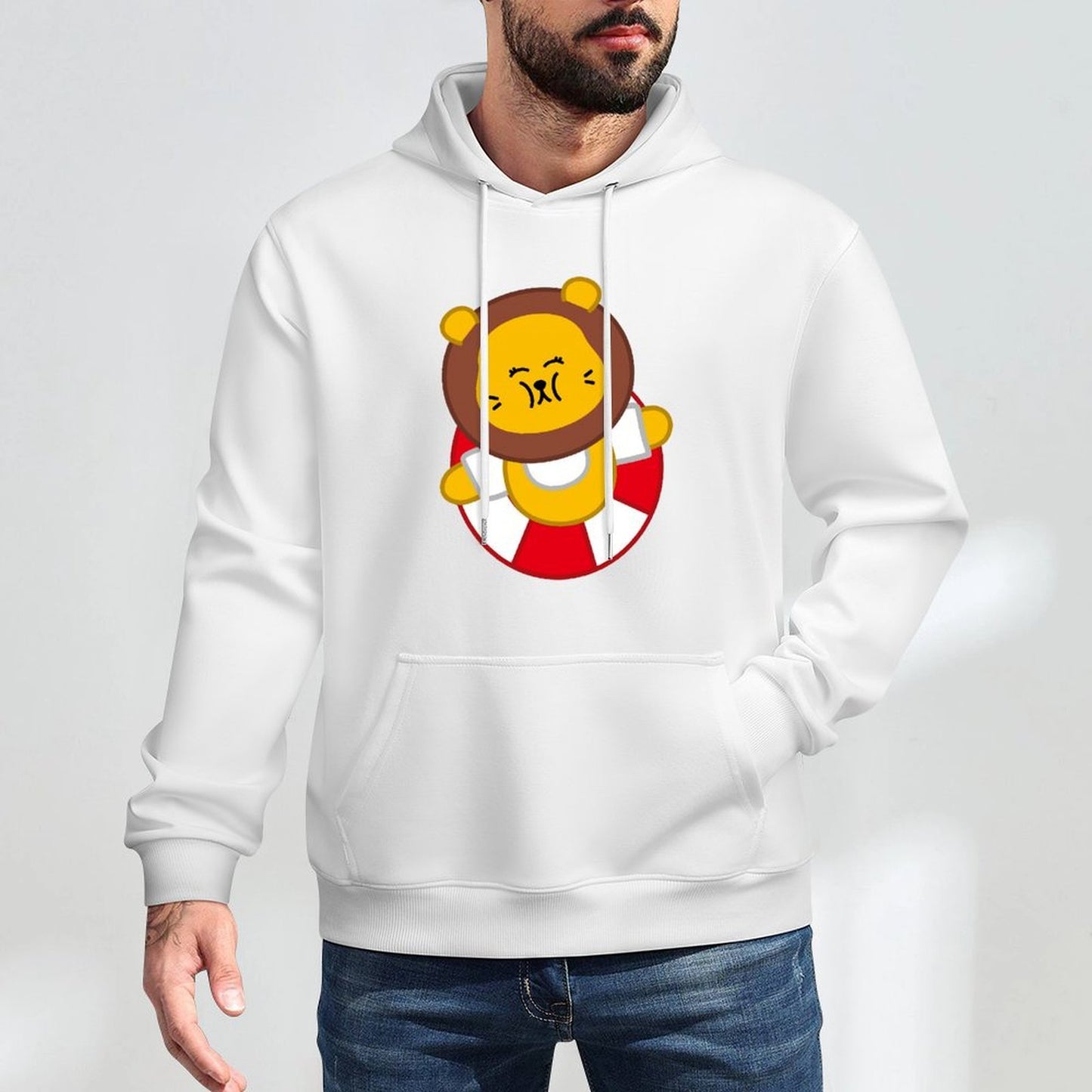 Moisture-Wicking Strong Front Graphic Hoodies