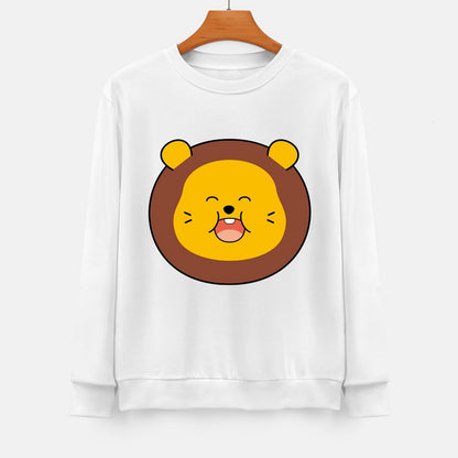 Front Patterned Long Sleeve TopStreet