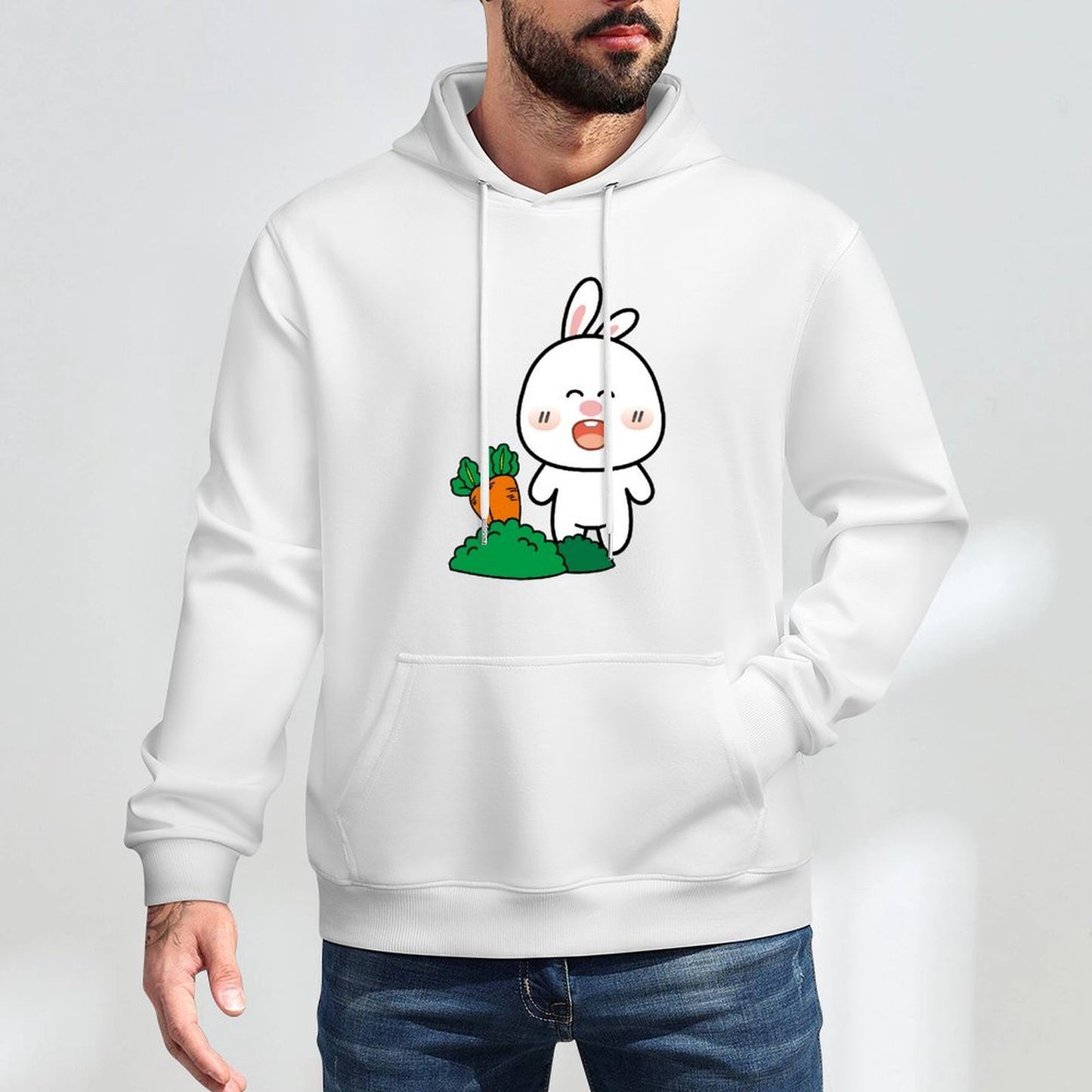 Moisture-Wicking ComfortFit Front Graphic Hoodies