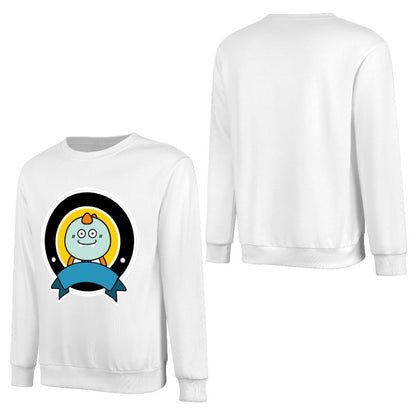 Front Patterned Long Sleeve TopSleek Standard