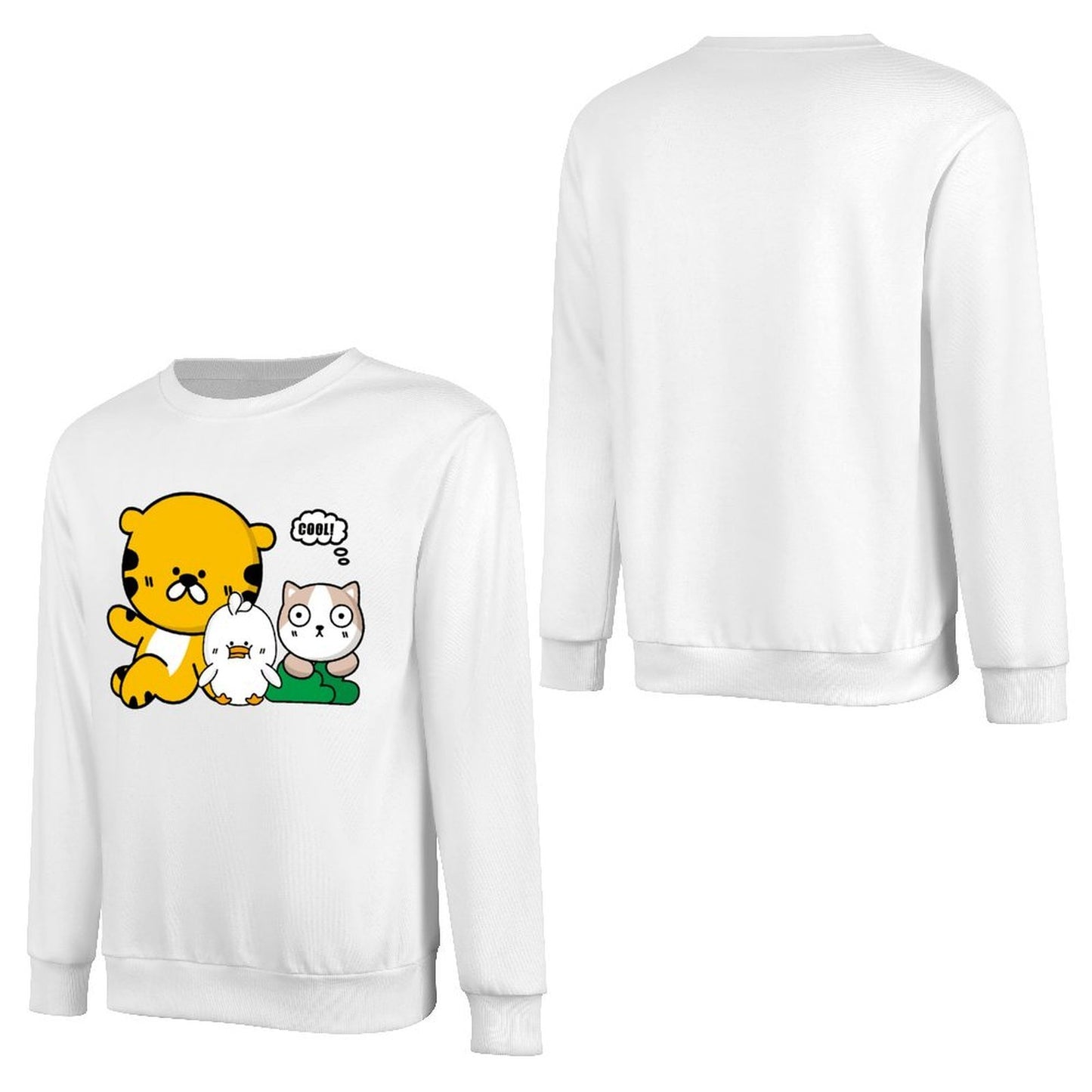 Front Patterned Long Sleeve TopComfortLine Performance