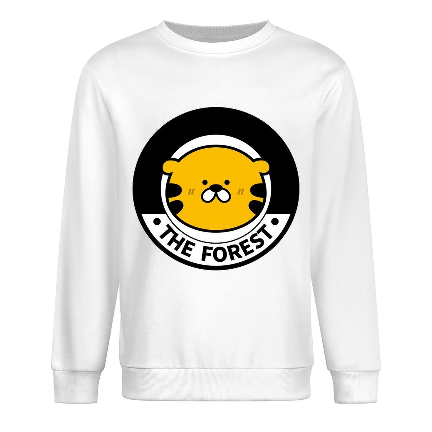 Front Patterned Long Sleeve Top100% Cotton ActiveWear