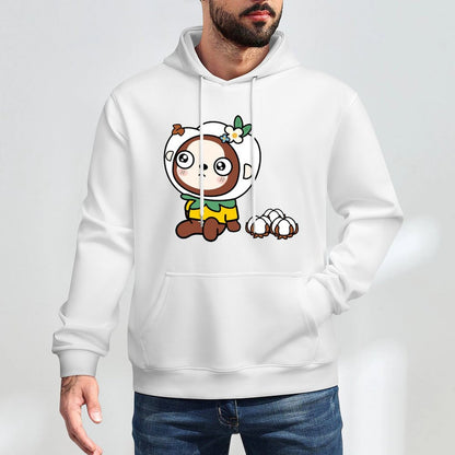 ClassicSeries Relaxed Fit Front Graphic Hoodies