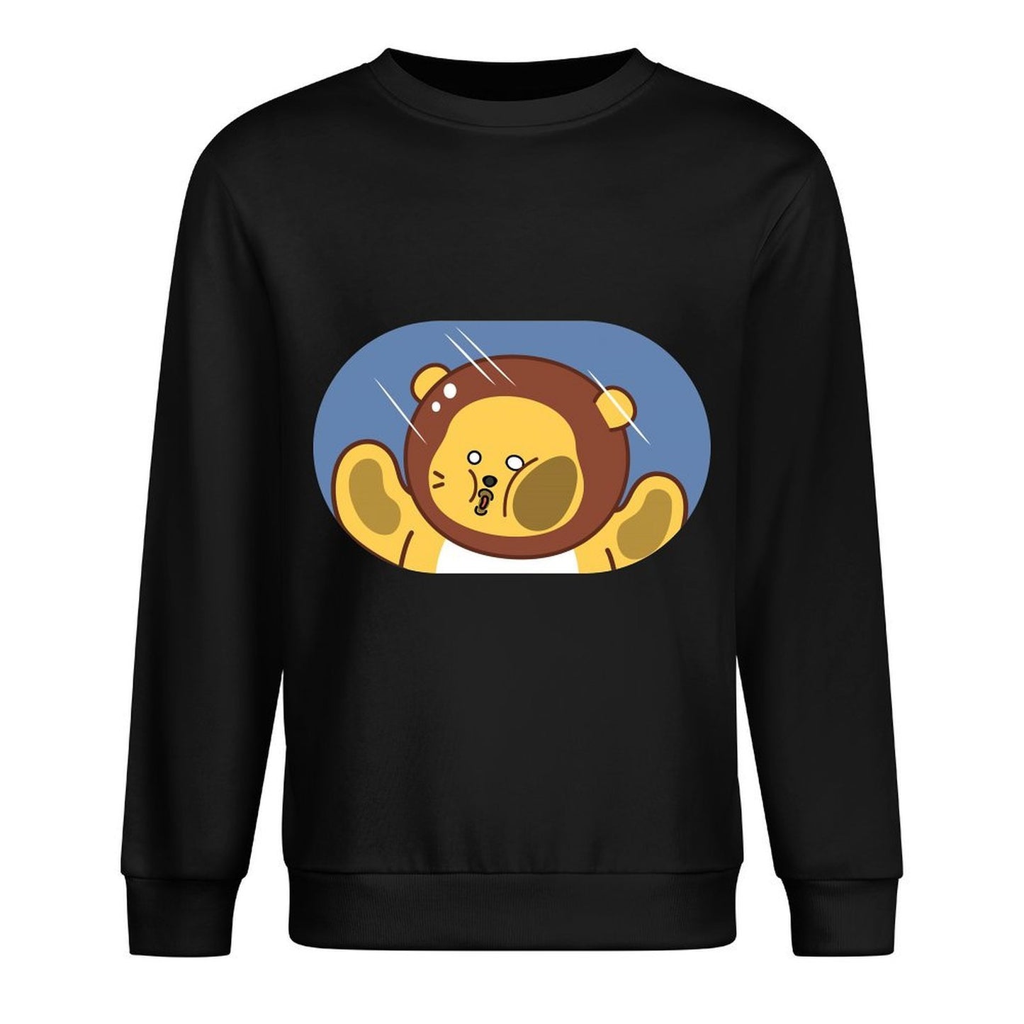 Front Patterned Long Sleeve TopSimple Long Lasting