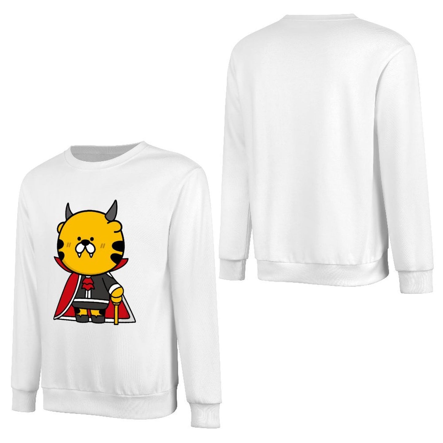 Front Patterned Long Sleeve TopYearRound ClassicSeries