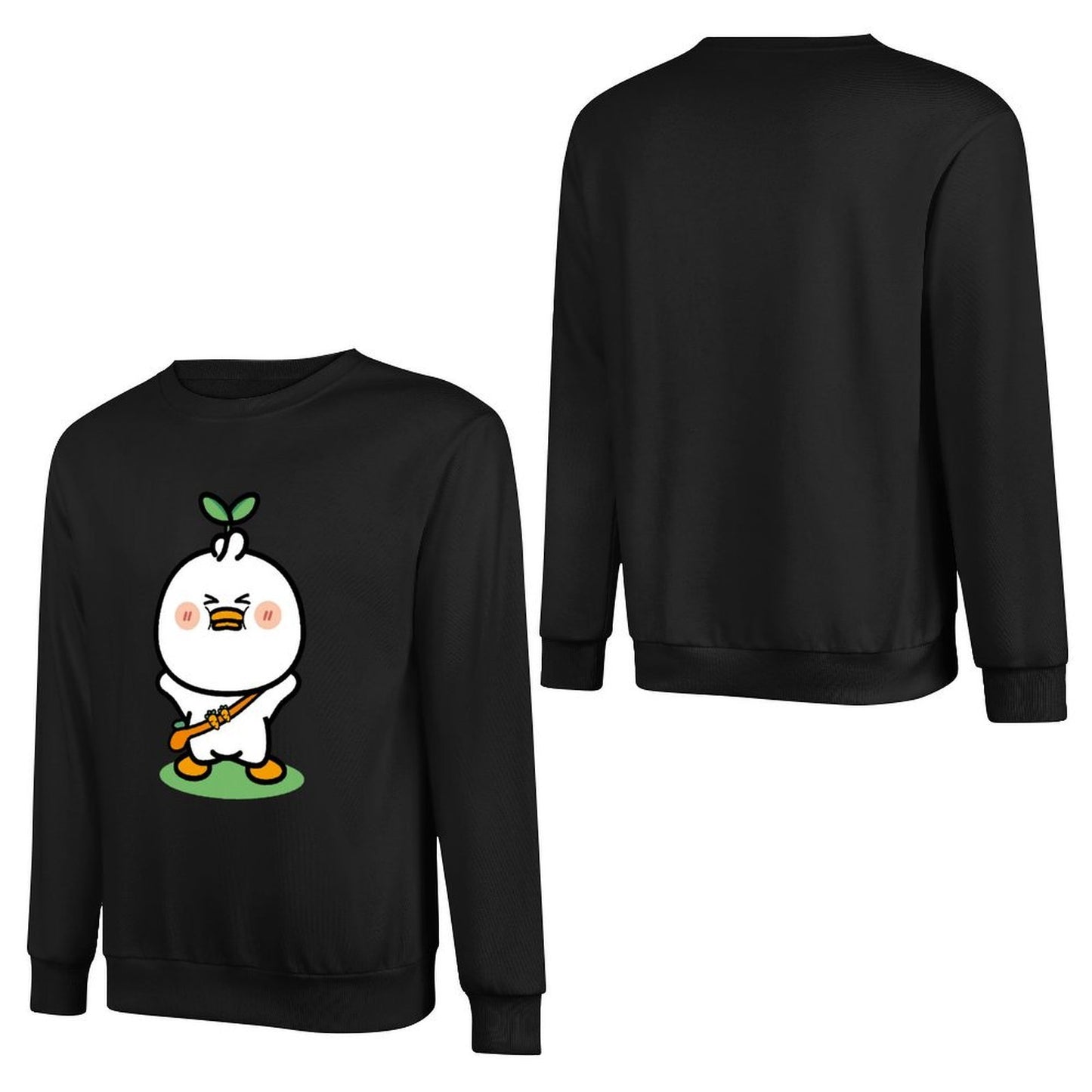 Front Patterned Long Sleeve TopReliable EasyWear