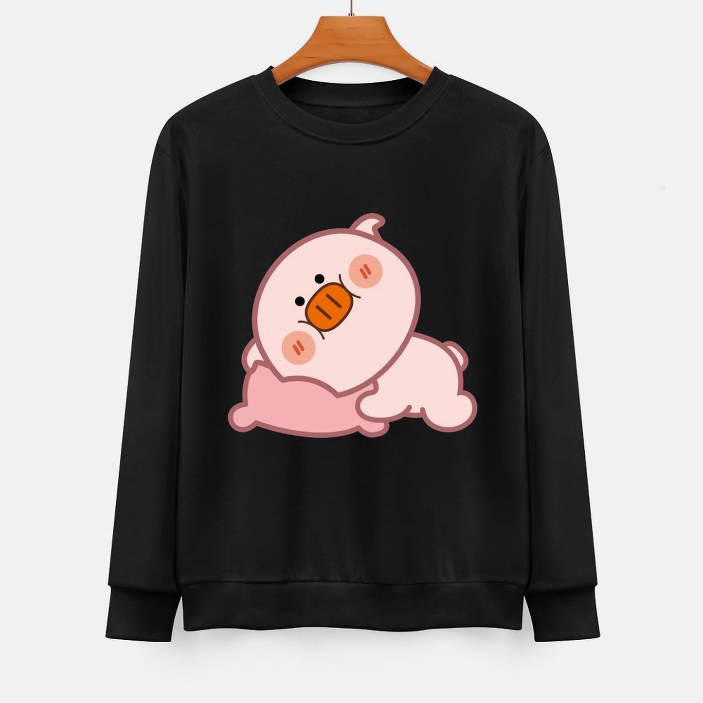  Front Patterned Long Sleeve TopMinimal StreetLine