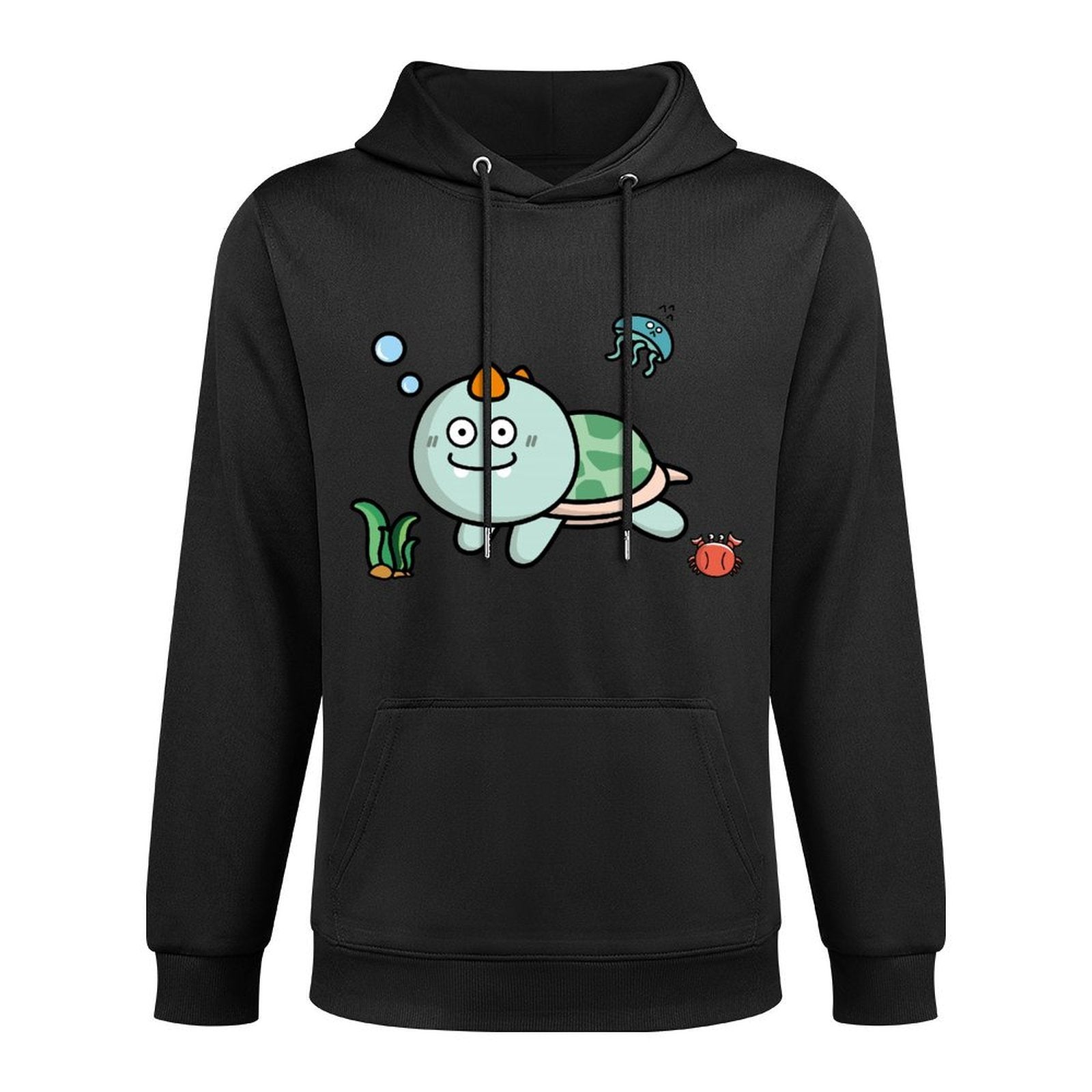 Basic EssentialFit Front Graphic Hoodies