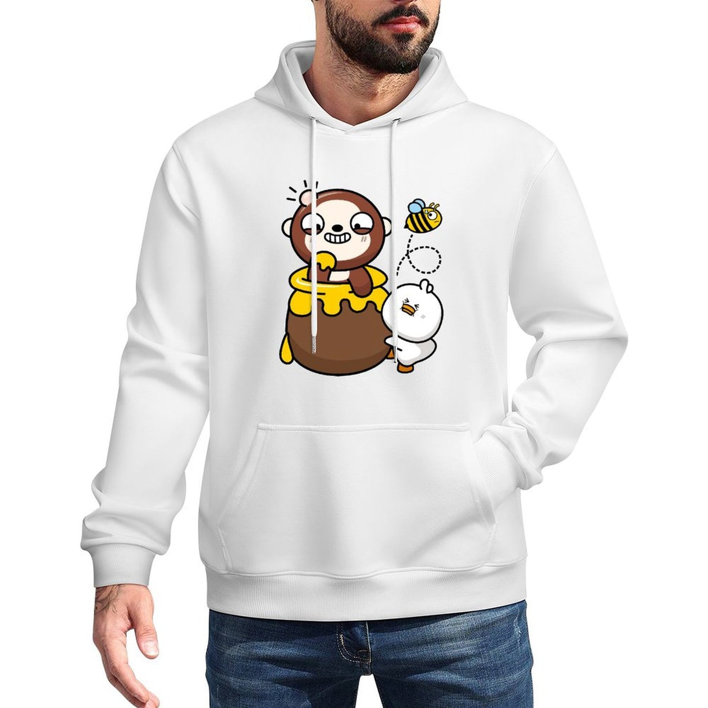 Front Graphic HoodiesSoftstyle On-Demand