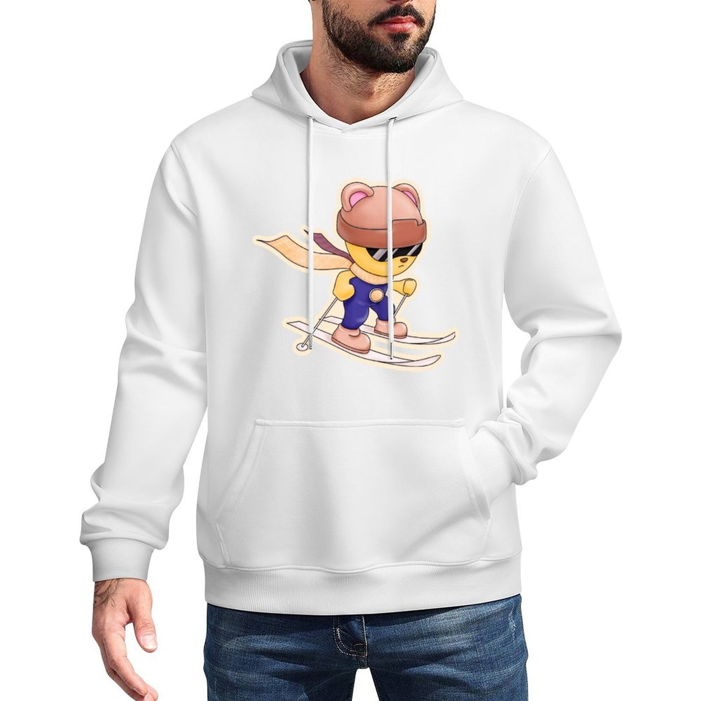 Hoodie Front PatternMoisture-Wicking Shrink-Resistant