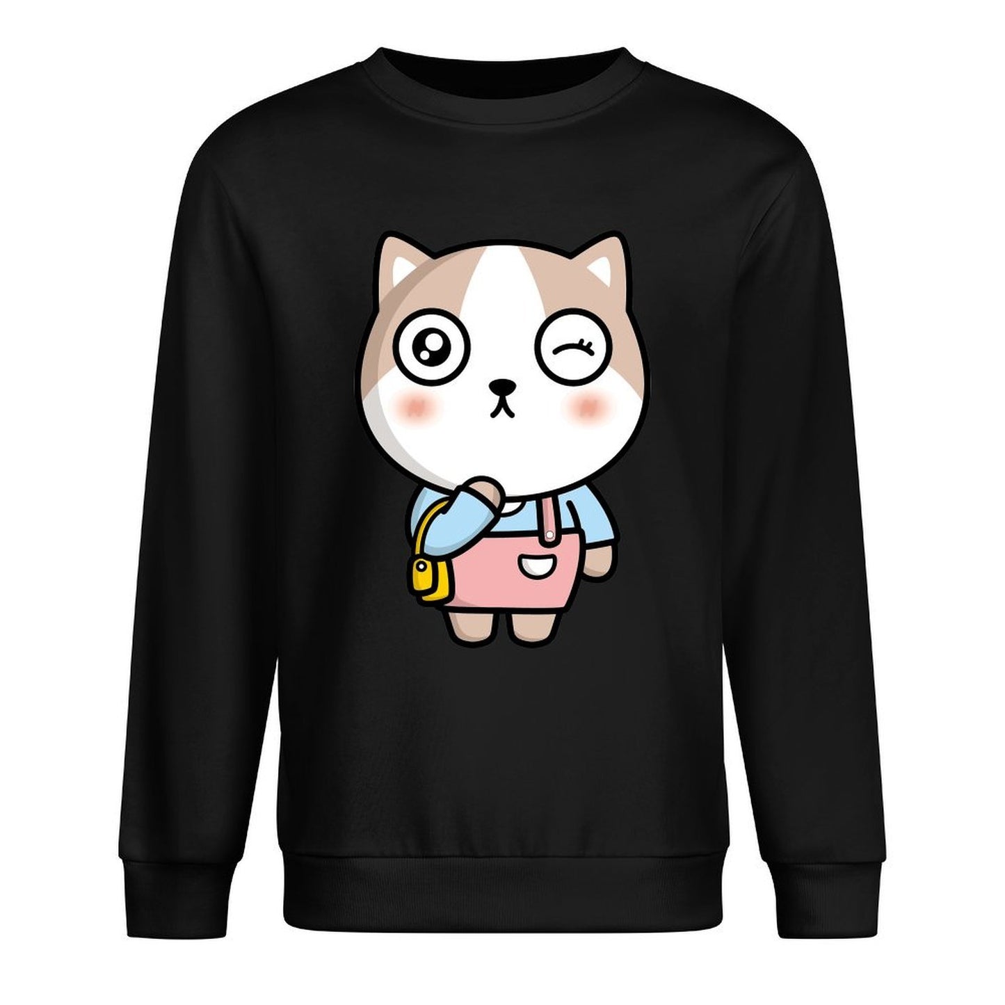 Front Patterned Long Sleeve TopBreathable Street