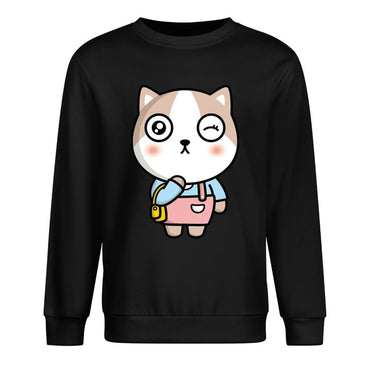 Front Patterned Long Sleeve TopBreathable Street