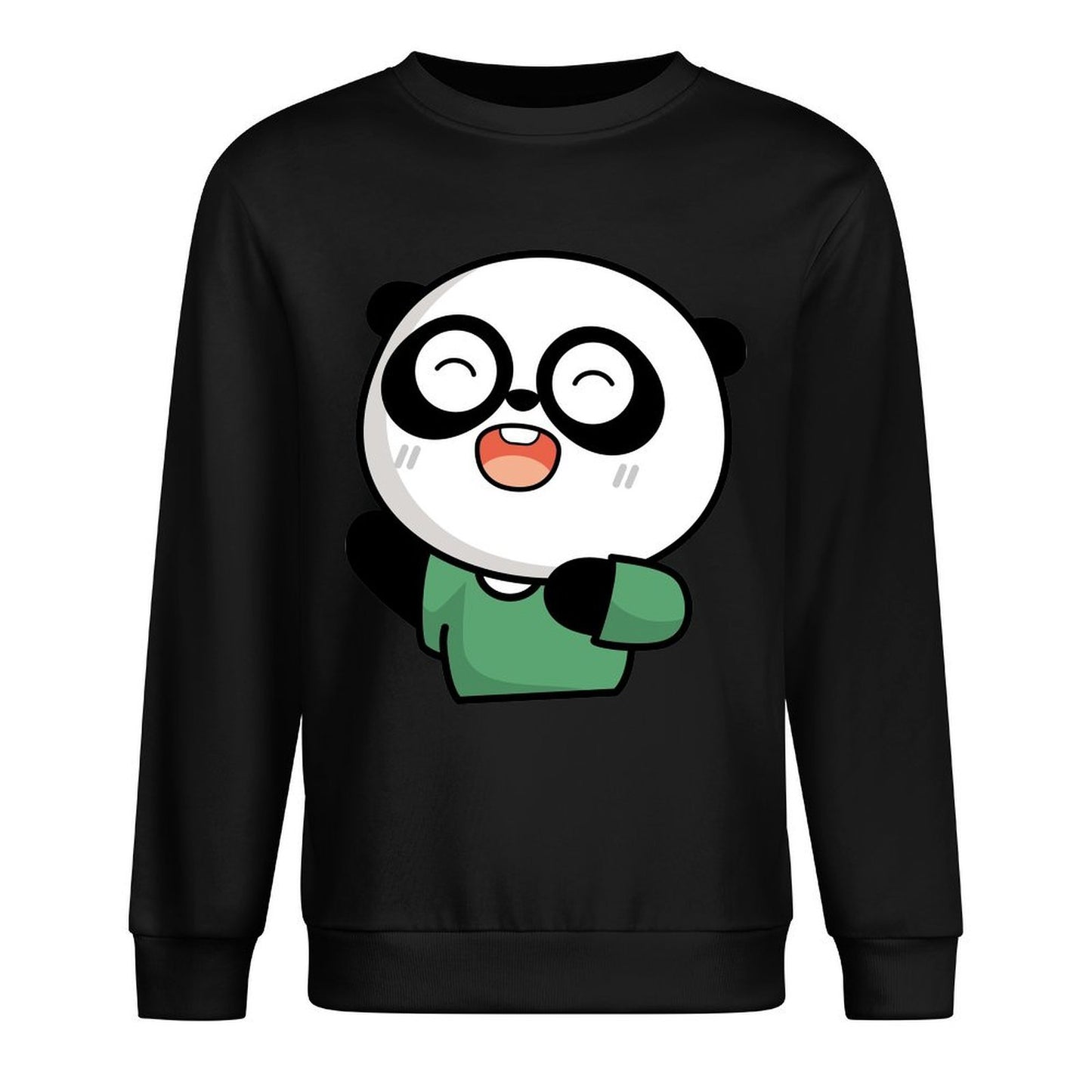 Front Patterned Long Sleeve TopPremium Softstyle