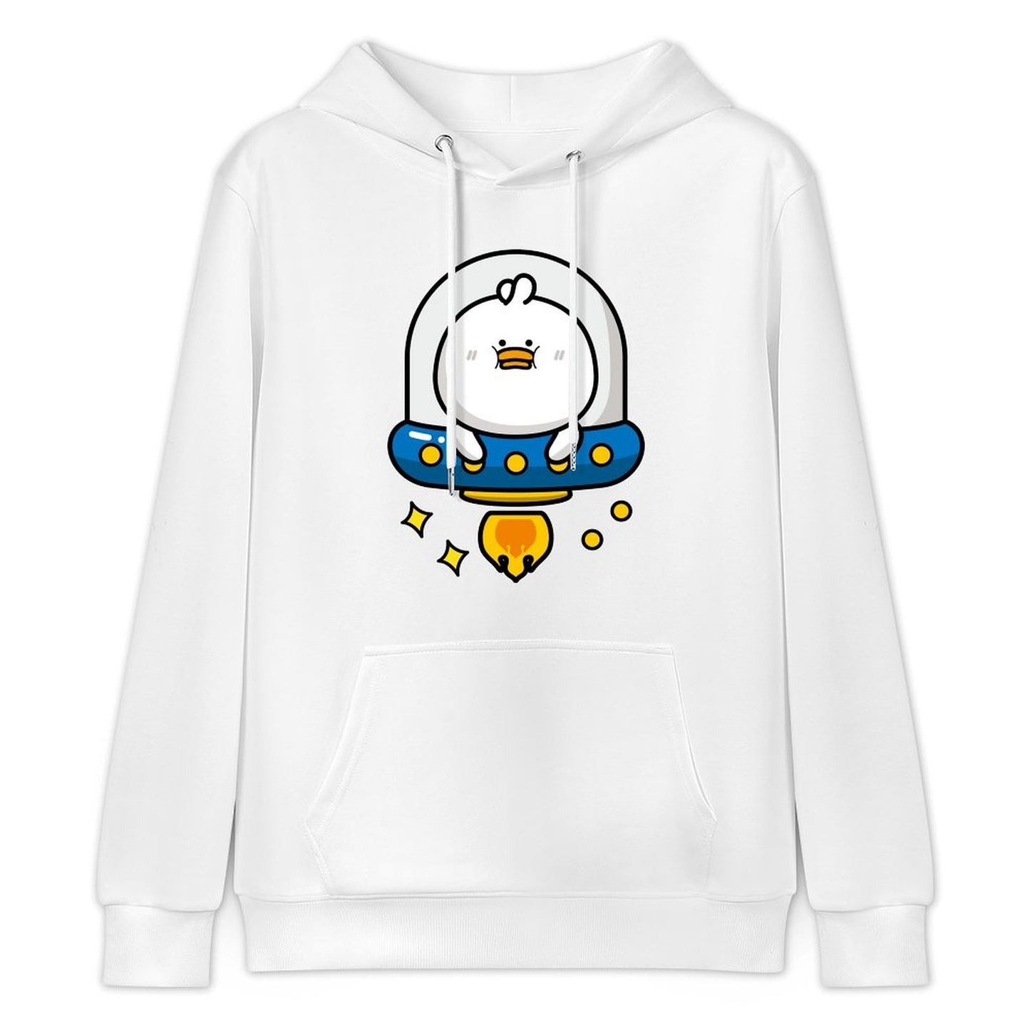 Casual Comfort Front Graphic Hoodies