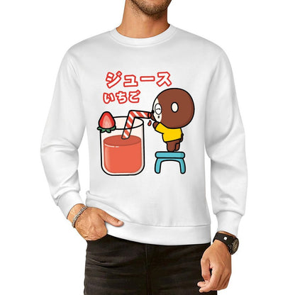 Front Patterned Long Sleeve TopBold High-Quality