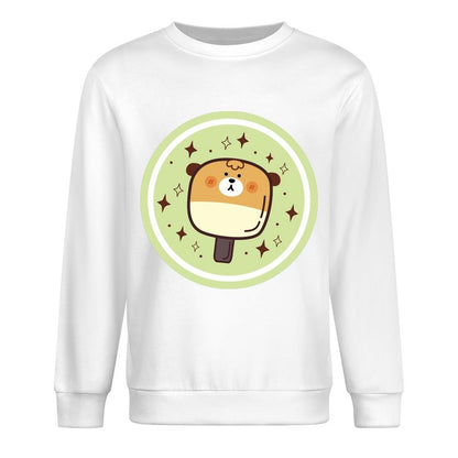 Front Patterned Long Sleeve TopPrint-Ready RegularFit