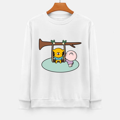 Front Patterned Long Sleeve TopEssentialFit Eco / Sustainable