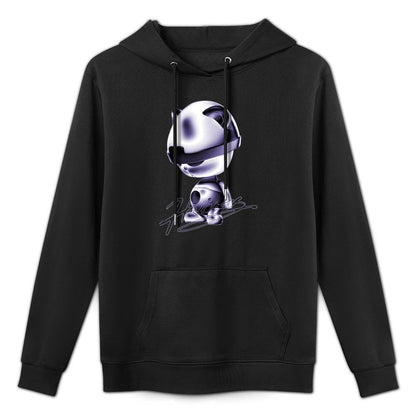 Hoodie Front PatternCrew Neck Heavyweight