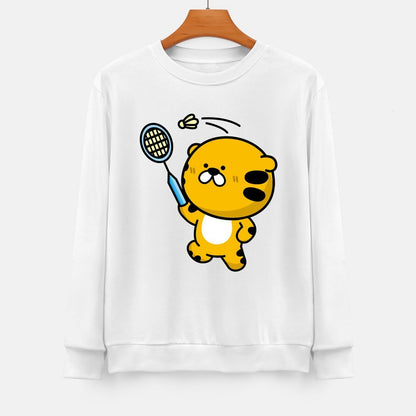 Front Patterned Long Sleeve TopSport Studio